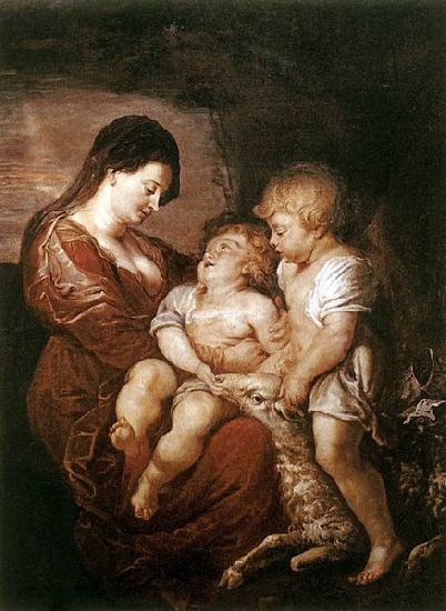 Peter Paul Rubens Virgin and Child with the Infant St John